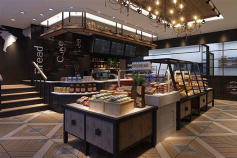 烘培面包店设计｜像面包一样诱人的氛围感_上海如目空间设计-站酷ZCOOL