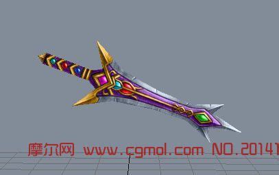 水晶剑-cg模型免费下载-CG99