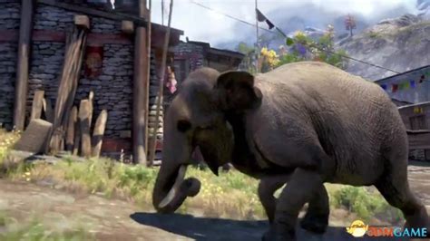《孤岛惊魂4》最新预告 与大象并肩作战无人能敌_3DM单机