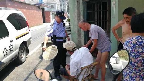 杭州78岁的老人摔倒在家门口 亏得民警及时救助-浙江城镇网
