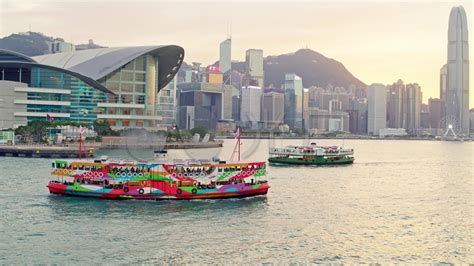 香港维多利亚港渡轮摄影图5184*3456图片素材免费下载-编号851542-潮点视频