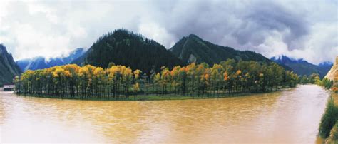 甘肃十大河流排名,甘肃省内三大流域,甘肃的水系_大山谷图库