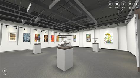 网页上的3D虚拟展厅，搭建艺术展馆的新方向_VG三维云官网-WEB3D交互_虚拟展厅_产品3D交互