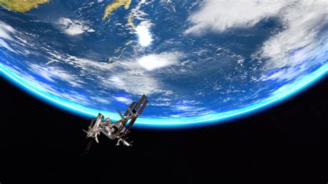 空间站每90分钟绕地球一圈 一天能看到16次日出_杭州网