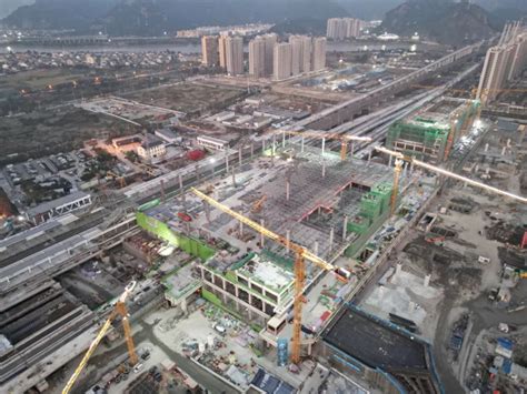 温州市交通工程管理中心调研温州北站配套预埋工程项目