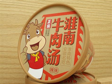 【淮南牛肉汤】袋装速食包装设计_yangyang央央-站酷ZCOOL
