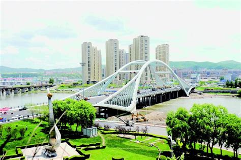 江北大桥建设项目接近尾声-中国吉林网