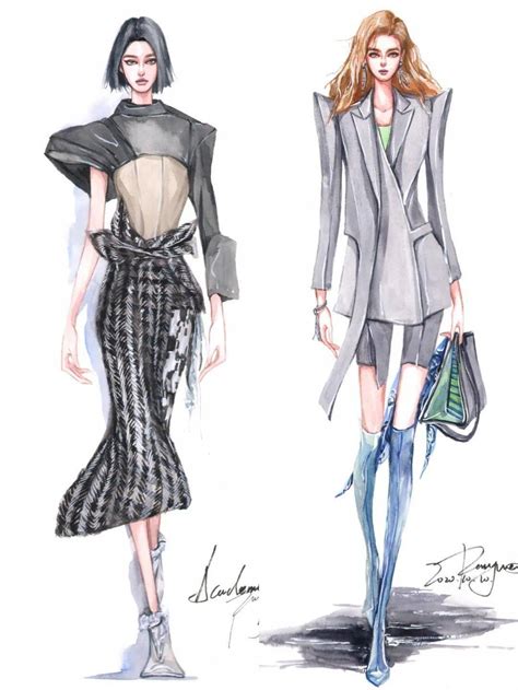 2022春夏女装图案流行趋势分析：数字艺术-服装趋势预测-CFW服装设计网