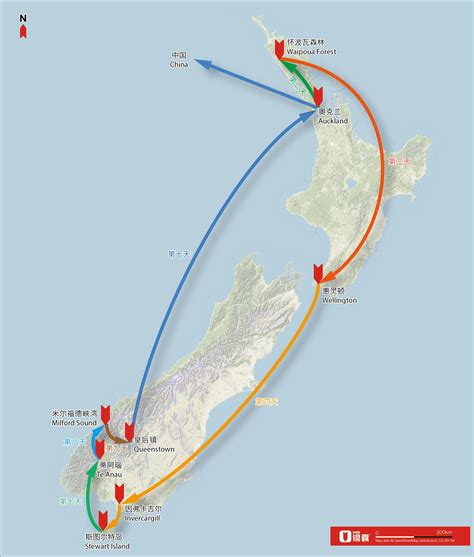 新西兰地图高清版大图,新西兰,新西兰(第3页)_大山谷图库