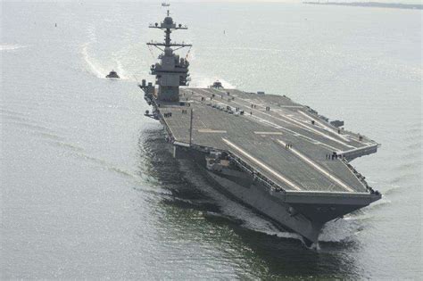 还说航母没用？美军第4艘福特级开建，命名跟日本有关|航母|福特级|美军_新浪新闻