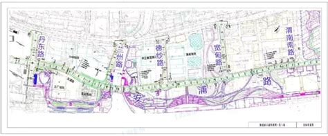 杨浦滨江南段路网（一期）工程规划设计方案正在公示_上海市杨浦区人民政府