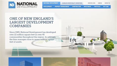 32个国外房地产开发公司网站设计 - 常州上华网络公司