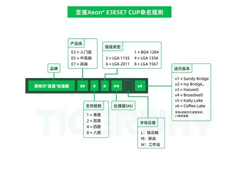 一张图了解英特尔至强Xeon®与AMD EPYC商用处理器(CPU)的命名规则-泰格捷成
