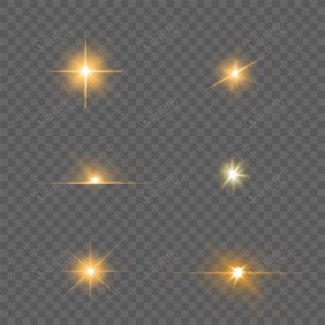 闪闪的星星发光元素素材下载-正版素材402034643-摄图网