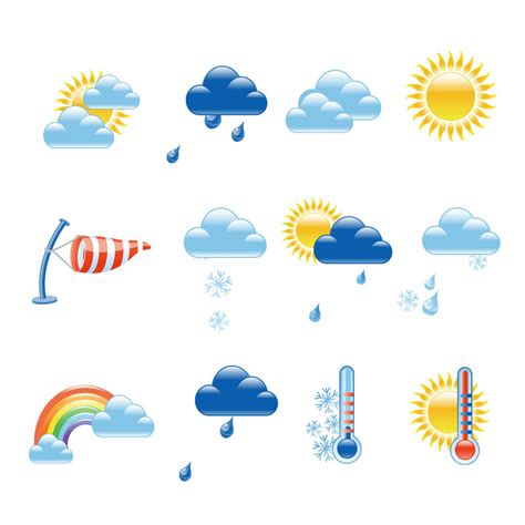 卡通天气预报下雨图标元素GIF动态图AEP免费下载 - 图星人