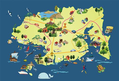 北海旅游地图|平面|信息图表|kireyi - 原创作品 - 站酷 (ZCOOL)