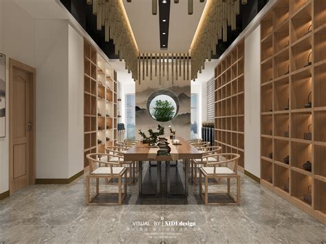 新中式茶室-一棵树家具