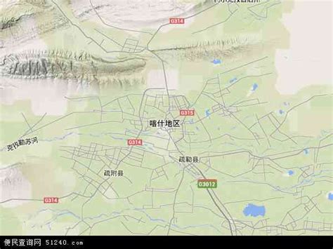 喀什市地图图片