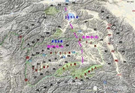 帕米尔高原地图图片