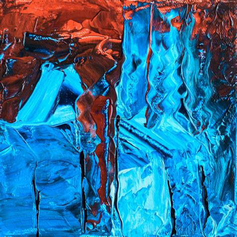 背景素材设计艺术爱好者泼墨艺术作品红色的像高山蓝色的如流水交互作用意境非凡
