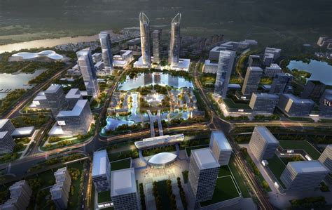 马鞍山和州新城概念规划 - 建筑设计 - 深圳市城市空间规划建筑设计有限公司