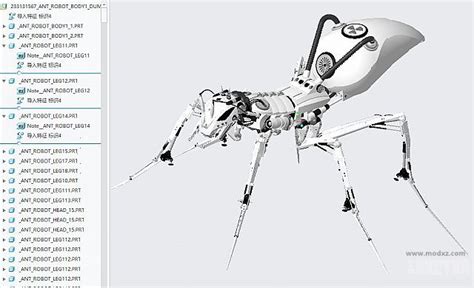 机械蚂蚁结构 - 3D模型下载网_机械设计行业3D模型下载 - 三维模型下载网—精品3D模型下载网