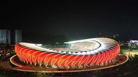 15、清远奥林匹克体育中心（东区）项目泛光照明工程 - 工程类（施工） - 中国照明电器协会景观照明专业委员会