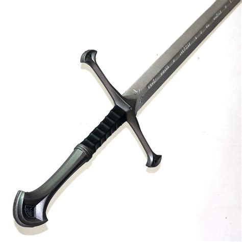 影视道具剑魔戒指环王纳西尔圣剑 阿拉贡骑士剑霍比特人剑未开刃-阿里巴巴