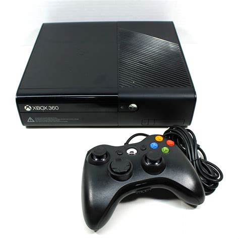 Restored Microsoft Xbox 360 E Slim 4GB Console with Kinect Sensor and ...
