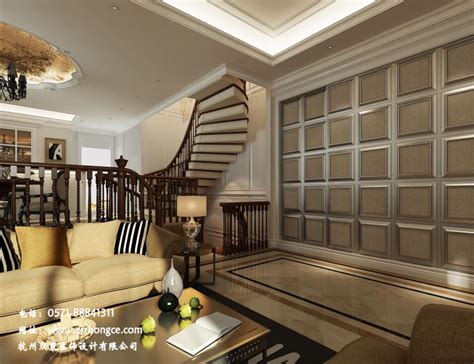 现代美式公寓设计案例-杭州众策装饰装修公司