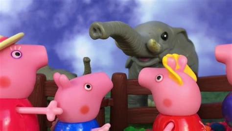 小猪佩奇系列：超好玩！猪爷爷带佩奇和乔治逛动物园_高清1080P在线观看平台_腾讯视频