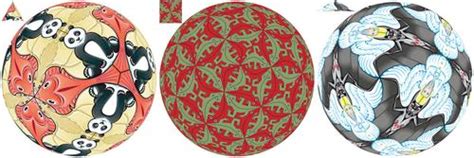 Visualization of Escher-like Kaleidoscopic Spherical Patterns of ...
