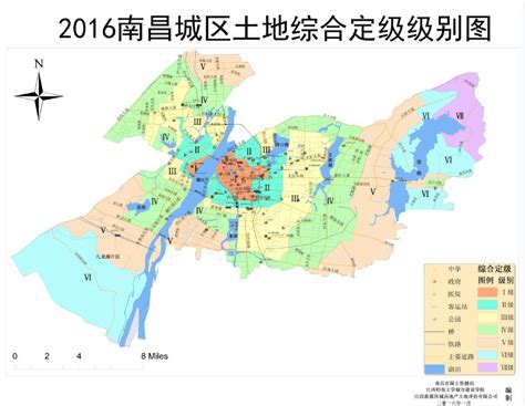 南昌城区土地综合定级级别图 - 南昌市自然资源和规划局