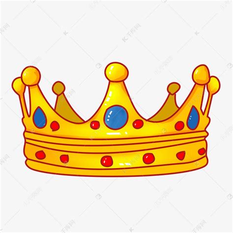 手绘国王的皇冠插画素材图片免费下载-千库网