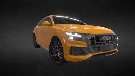 Audi Q8 2019 DETAILED INTERIOR 3D Model $119 - .blend .fbx .obj - Free3D