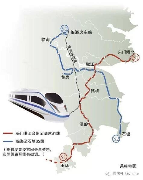 S1刚动工S2规划又出炉 瞧瞧台州市域铁路交通谱-台州,规划,动工,铁路,交通-台州频道