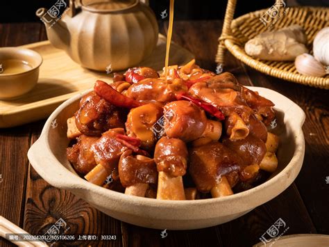 麻辣羊蹄,中国菜系,食品餐饮,摄影素材,汇图网www.huitu.com