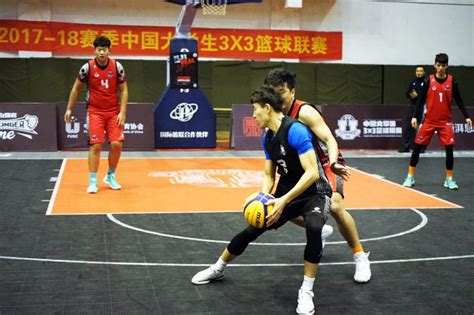 2017年中国大学生3v3篮球联赛我校获得上海赛区冠军