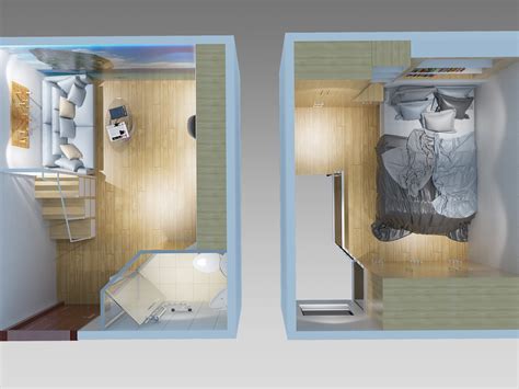 小户型loft装修效果图,小户型ft,小户型ft装修样板间_大山谷图库