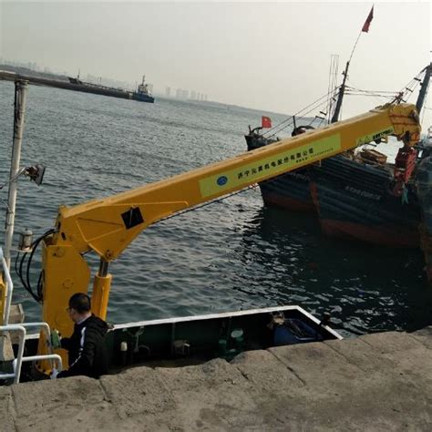 5吨船吊 厂家定制3吨提升船用起重机 小型吊机