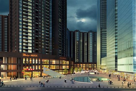 云南昆明北市区商业中心广场景观设计 - 景观设计 - 汉通设计