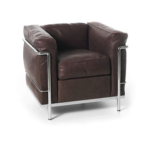 家具厂定做休闲椅 设计师柯布西耶 LC2牛皮休闲沙发 品牌面料