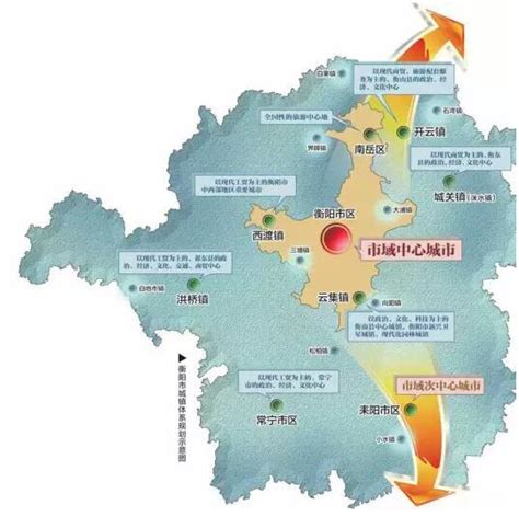 衡阳城镇体系规划图横空出世建 快来看家乡规划_大湘网_腾讯网