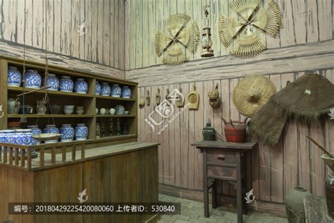 古代店铺,广西柳州博物馆,传统文化,文化艺术,摄影,汇图网www.huitu.com