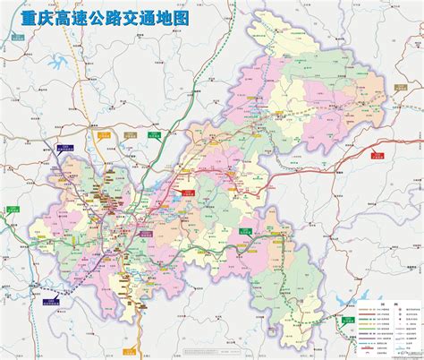 重庆地图_重庆市地图高清版 - 随意贴