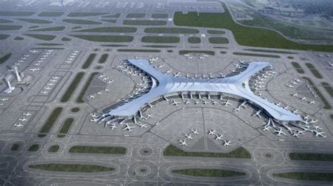 重庆江北国际机场效果图