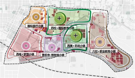 长安大学城概念规划及重点地段城市设计|清华同衡