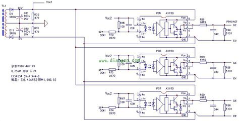 变频器六路驱动电路图,变频器驱动电路图讲解,变频器驱动板电路图(第12页)_大山谷图库