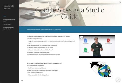 Google Site Cara penggunaan dan beberapa kelebihannya