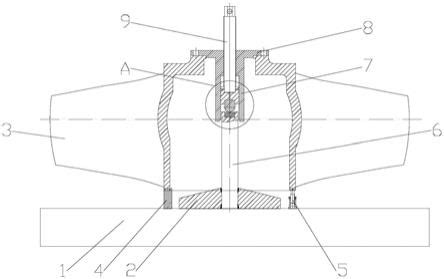 一种大型水泵叶轮立式静平衡检测装置的制作方法